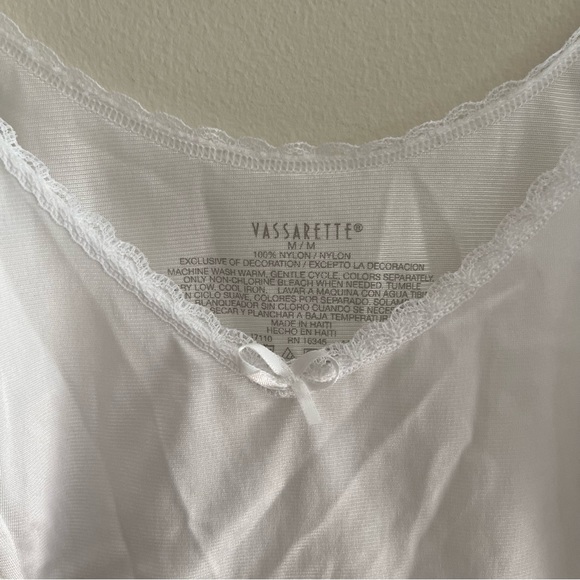 Vassarette Satin Sleep Tank - Picture 4 of 10